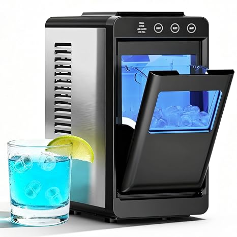 Compact budget countertop ice maker