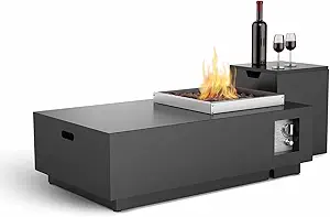 Compact budget-friendly fire pit table