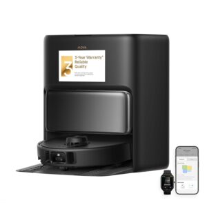 Mova P50 Pro Ultra Robot Vacuum and Mop, 19,000Pa Suction with Anti-Tangle Brush, Removable & Liftable Mop for Carpet & Floor, 167? Mop & Washboard Self Drying & Cleaning, Auto...