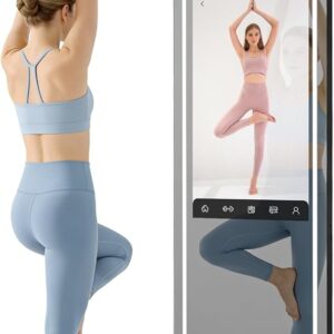 Smart Fitness Mirror 32" Touchscreen Android Open System Workout Monitor